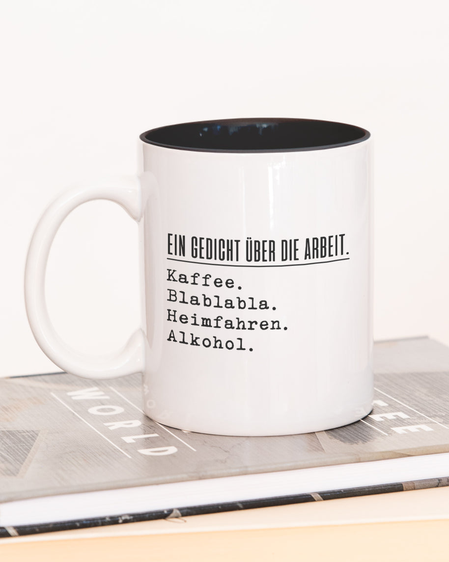 Ein Gedicht - Tasse