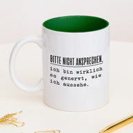 Nicht ansprechen - Tasse