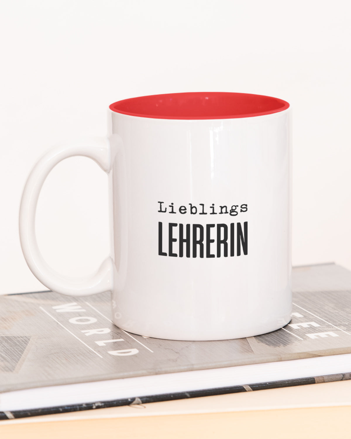 Lieblingslehrerin - Tasse Rot Tasse Lieblingskollegen®
