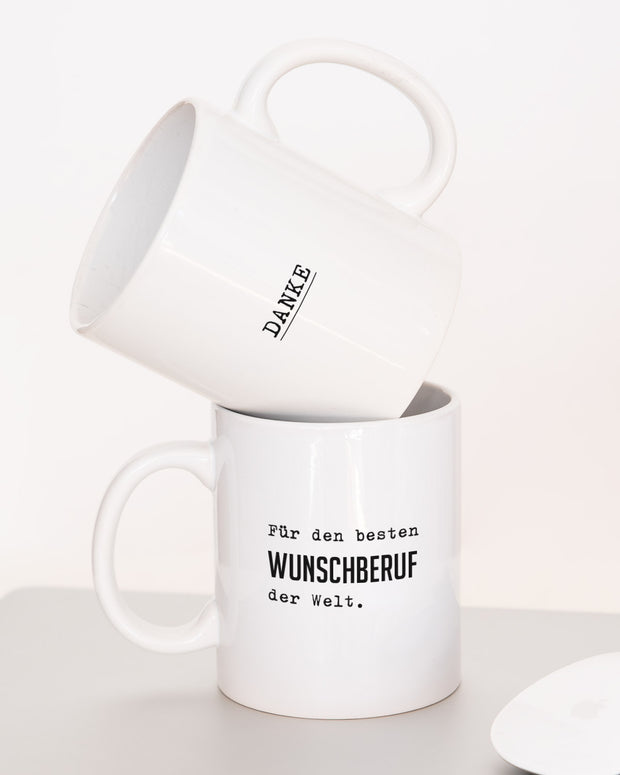 Für den besten (+Wunschberuf) - Tasse