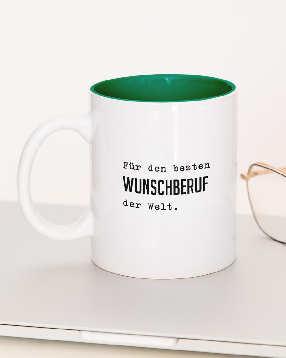 Für den besten (+Wunschberuf) - Tasse