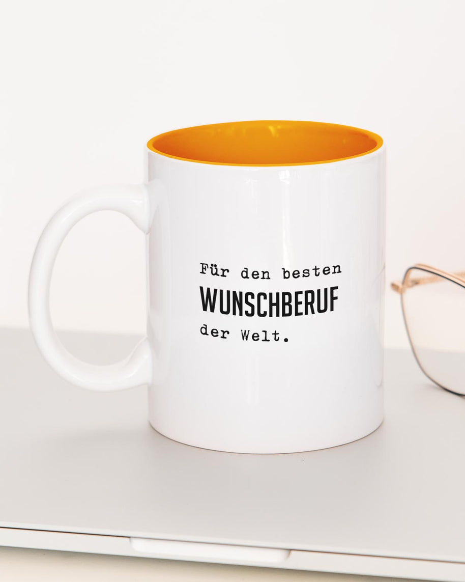 Für den besten (+Wunschberuf) - Tasse