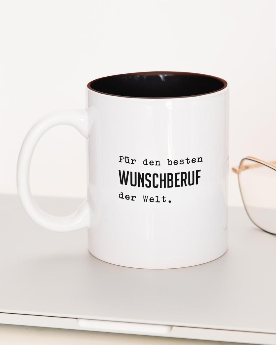Für den besten (+Wunschberuf) - Tasse