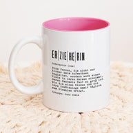 Definition Erzieherin - Tasse