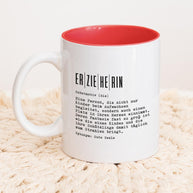 Definition Erzieherin - Tasse
