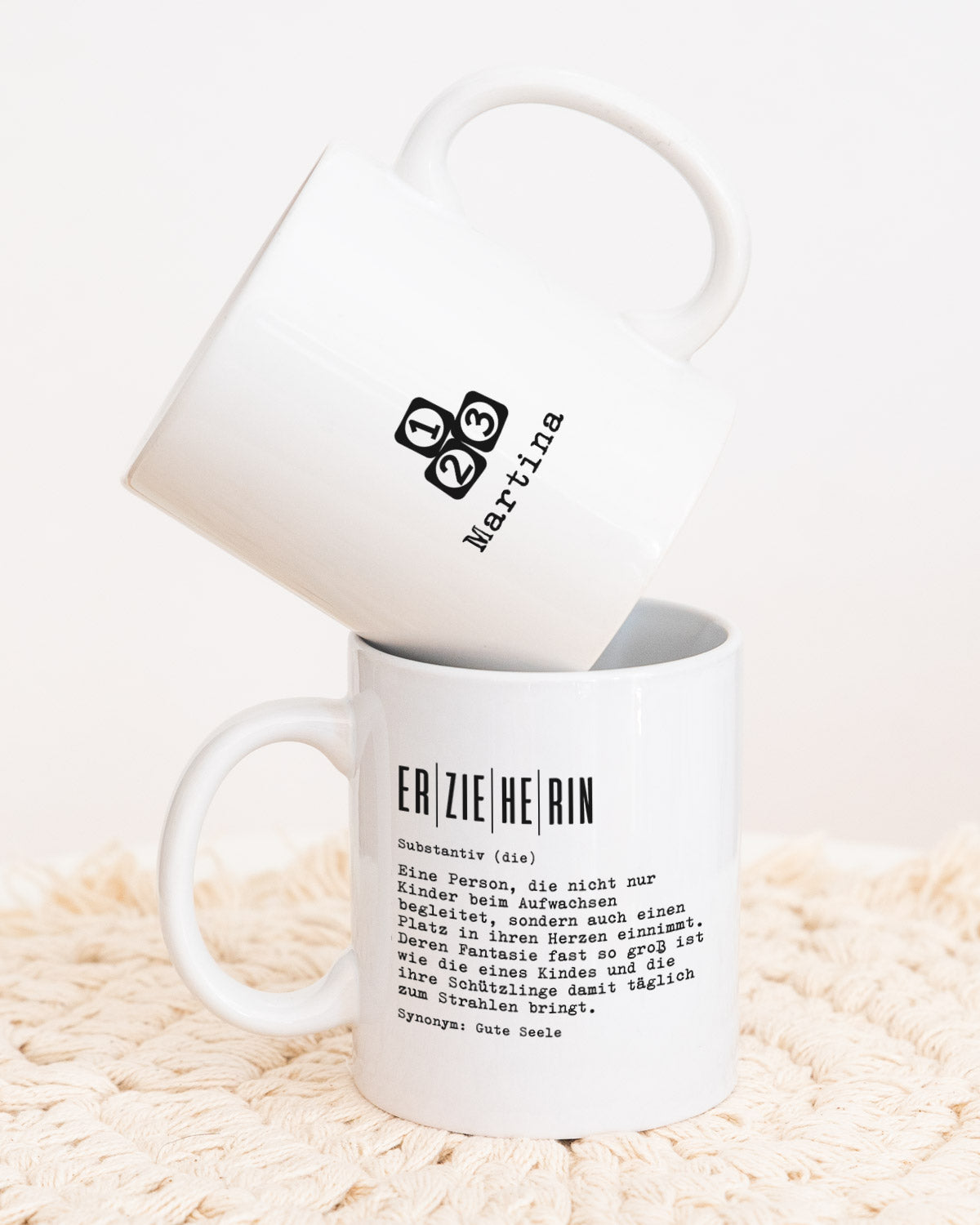 Definition Erzieherin - Tasse Tasse Lieblingskollegen®