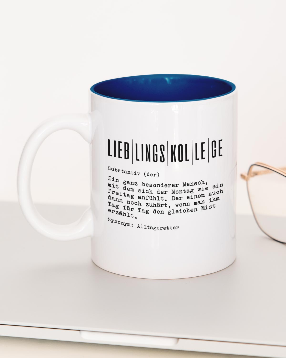 Definition Lieblingskollege - Tasse Dunkelblau Tasse Lieblingskollegen®