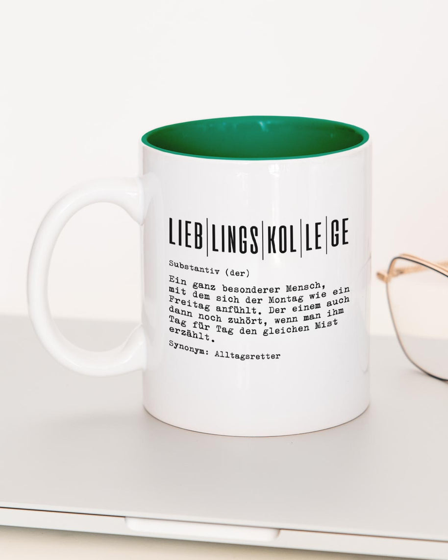 Motiv: Definition Lieblingskollege - VS" Tasse