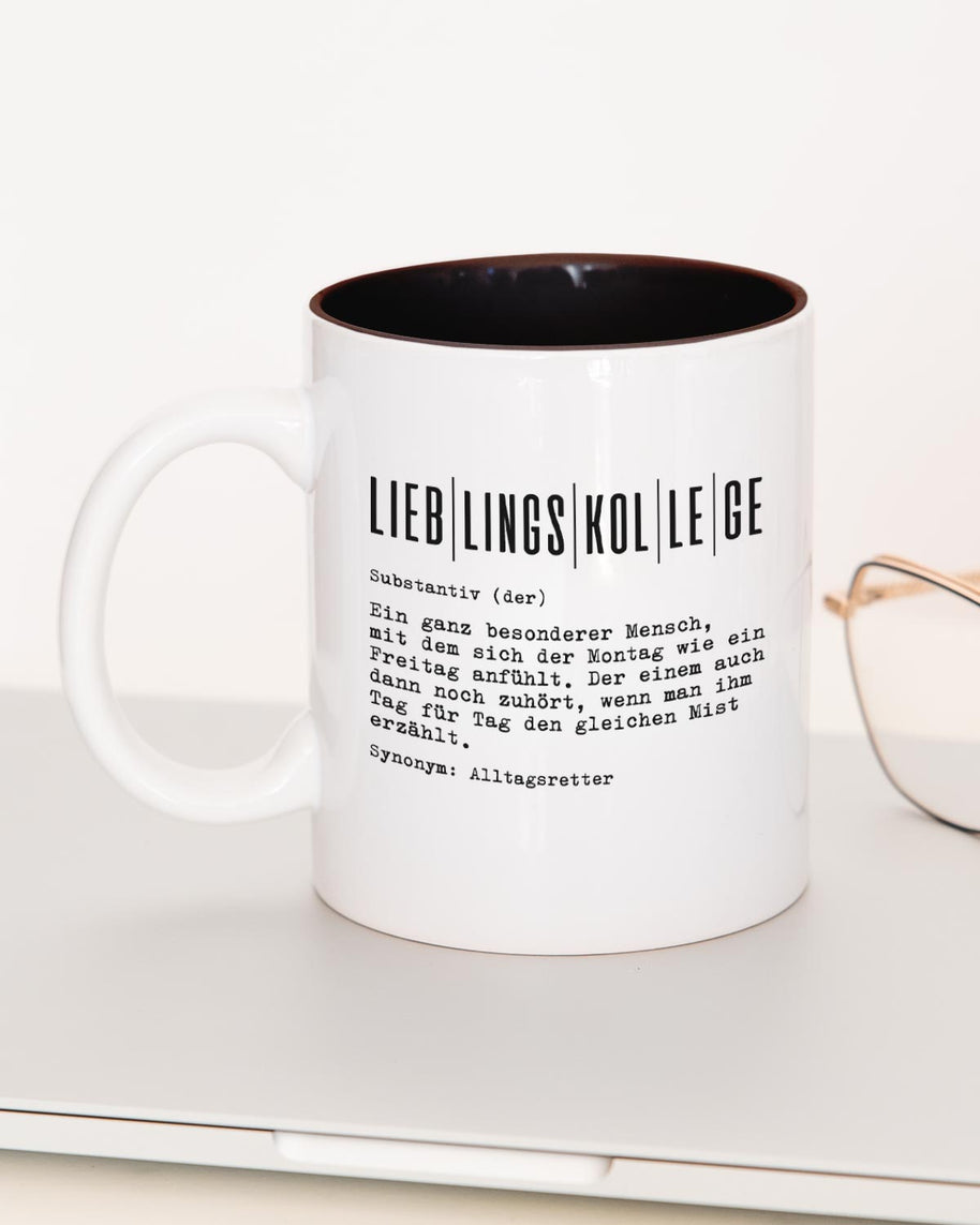 Motiv: Definition Lieblingskollege - VS" Tasse
