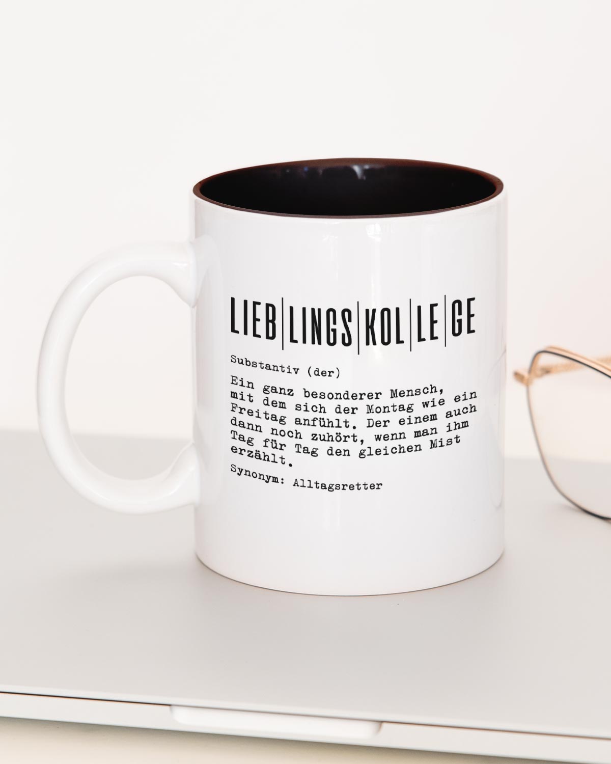 Definition Lieblingskollege - Tasse Schwarz Tasse Lieblingskollegen®