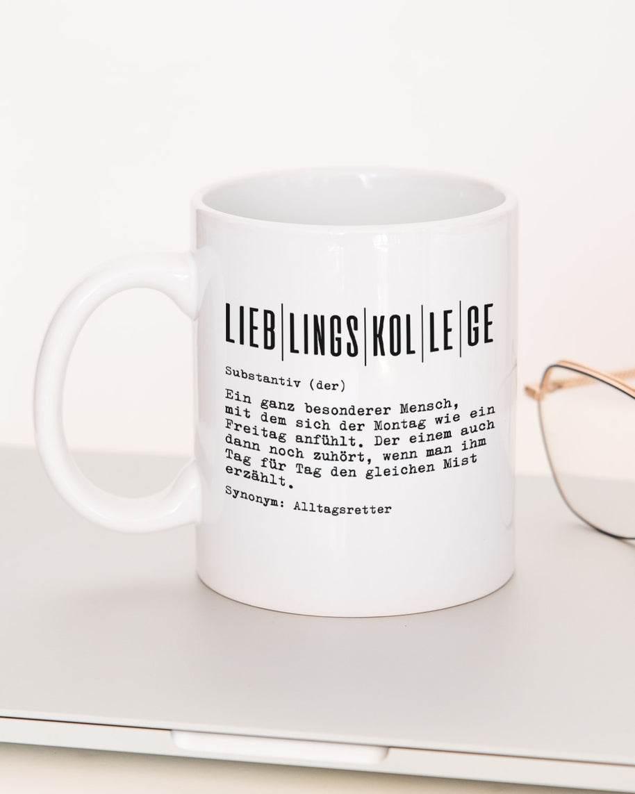 Motiv: Definition Lieblingskollege - VS" Tasse