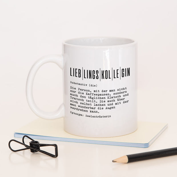 Motiv: Definition Lieblingskollegin - VS" Tasse