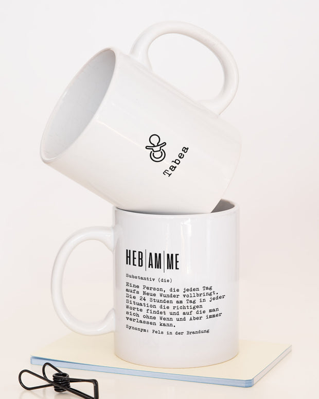 Definition Hebamme - Tasse