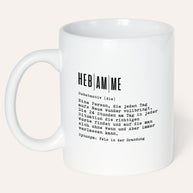 Definition Hebamme - Tasse