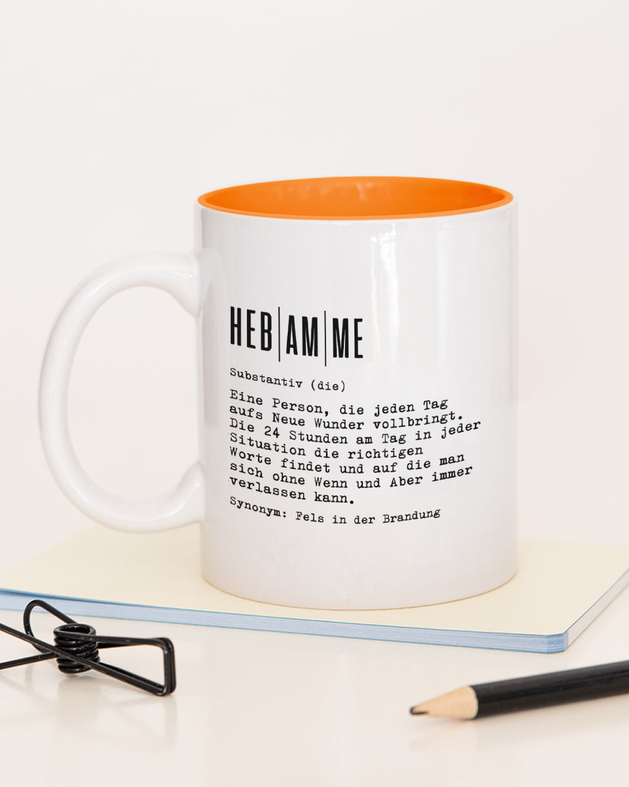 Definition Hebamme - Tasse
