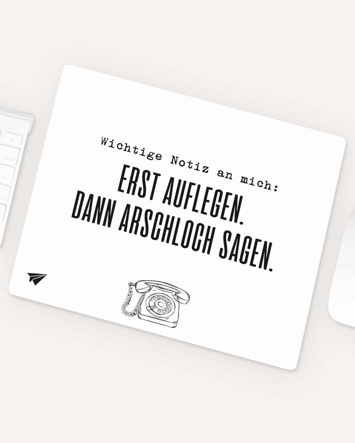 Erst Auflegen - Mousepad Lieblingskollegen®