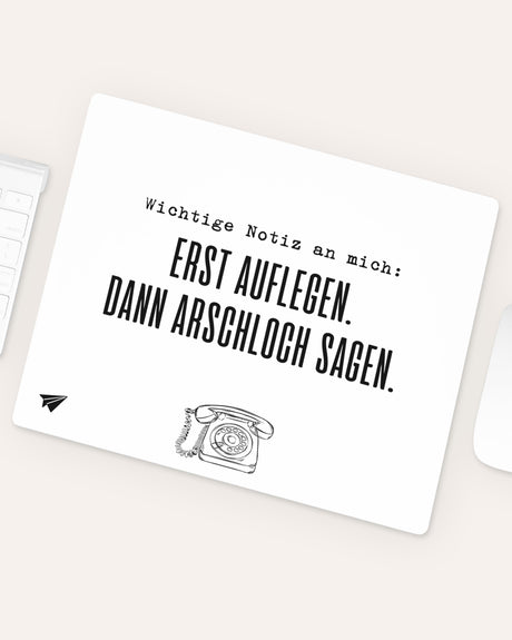 Erst Auflegen - Mousepad Lieblingskollegen®