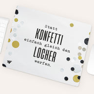 Statt Konfetti - Mousepad