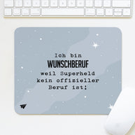 Superheld - Mousepad