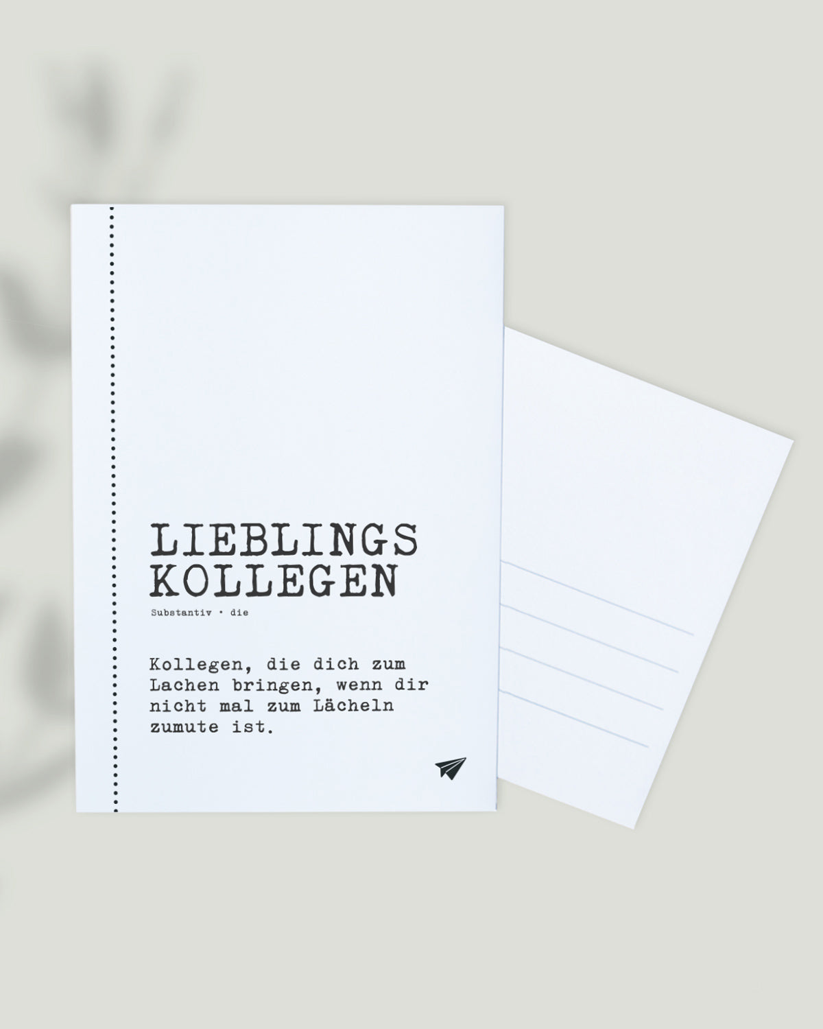 Definition Lieblingskollegen - Postkarte Postkarte Lieblingskollegen®