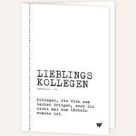 Definition Lieblingskollegen - Grußkarte