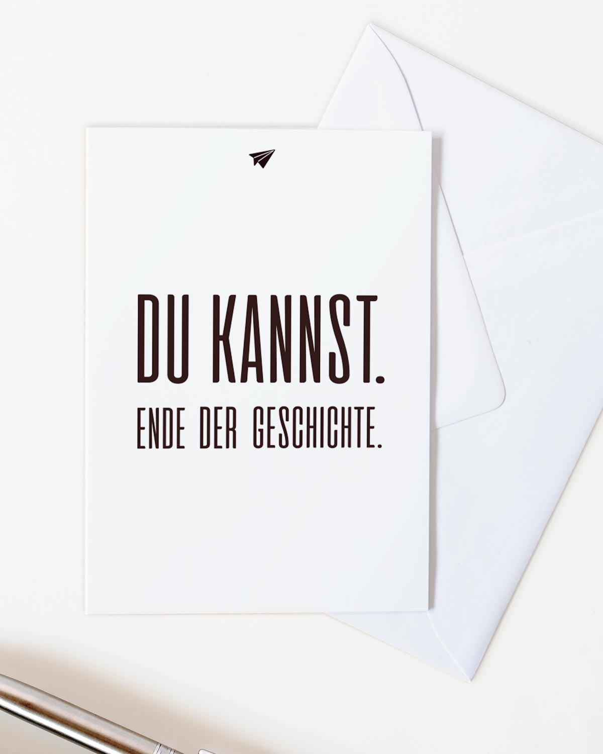 Du kannst - Grußkarte Grußkarte Lieblingskollegen®