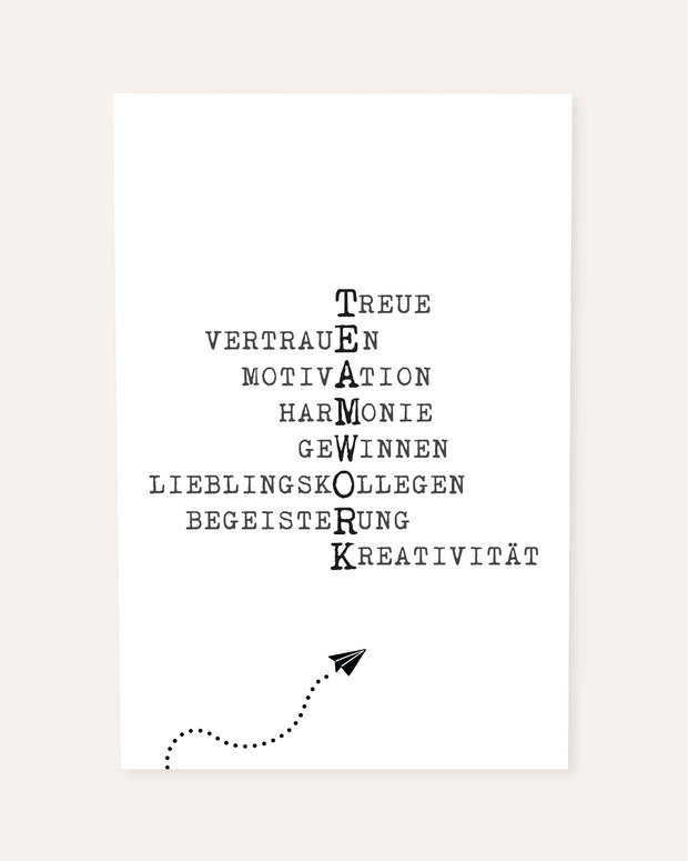 Teamwork - Poster