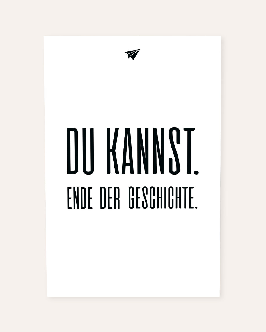 Du kannst - Poster