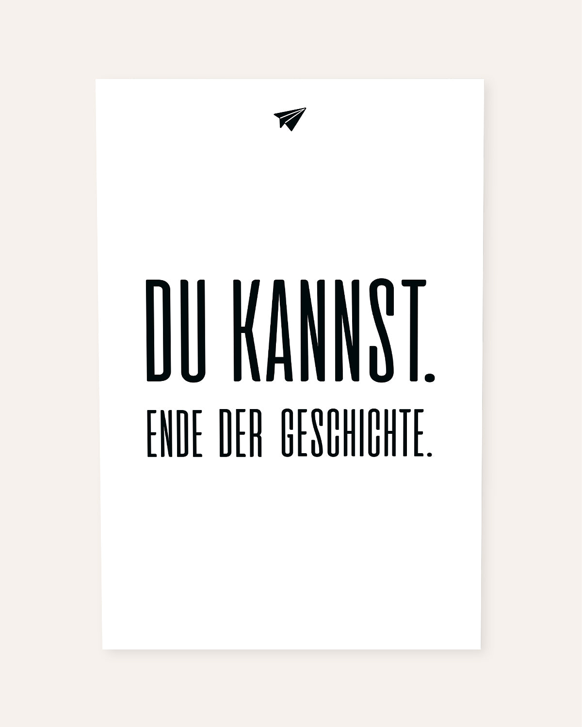 Du kannst - Poster Poster Lieblingskollegen®