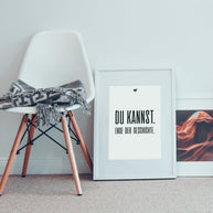 Du kannst - Poster
