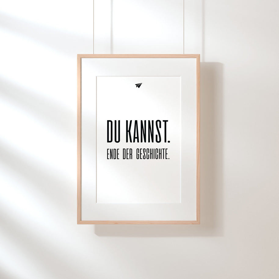 Du kannst - Poster