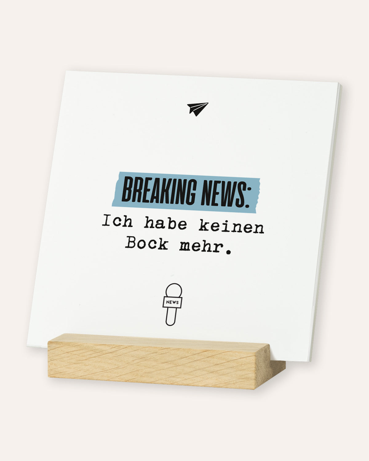 Witzige Büromomente - Karten im Holzaufsteller Karten im Holzaufsteller Lieblingskollegen®