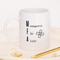 MFA: Managerin für alles - Tasse