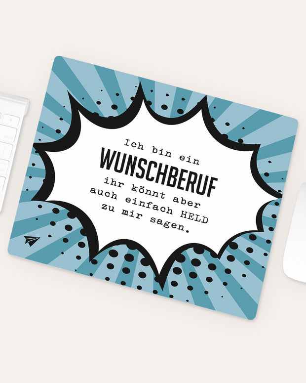Ich bin ein (+Wunschberuf) - Mousepad