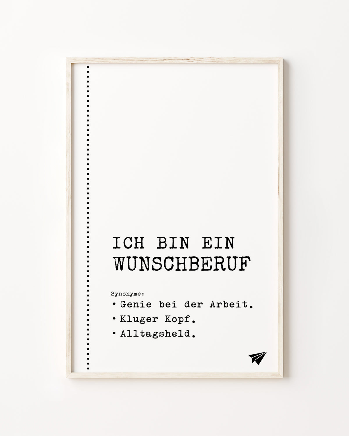 Ich bin ein (+Wunschberuf) - personalisierbares Poster Poster Lieblingskollegen®