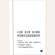 Ich bin eine (+Wunschberuf) - personalisierbares Poster