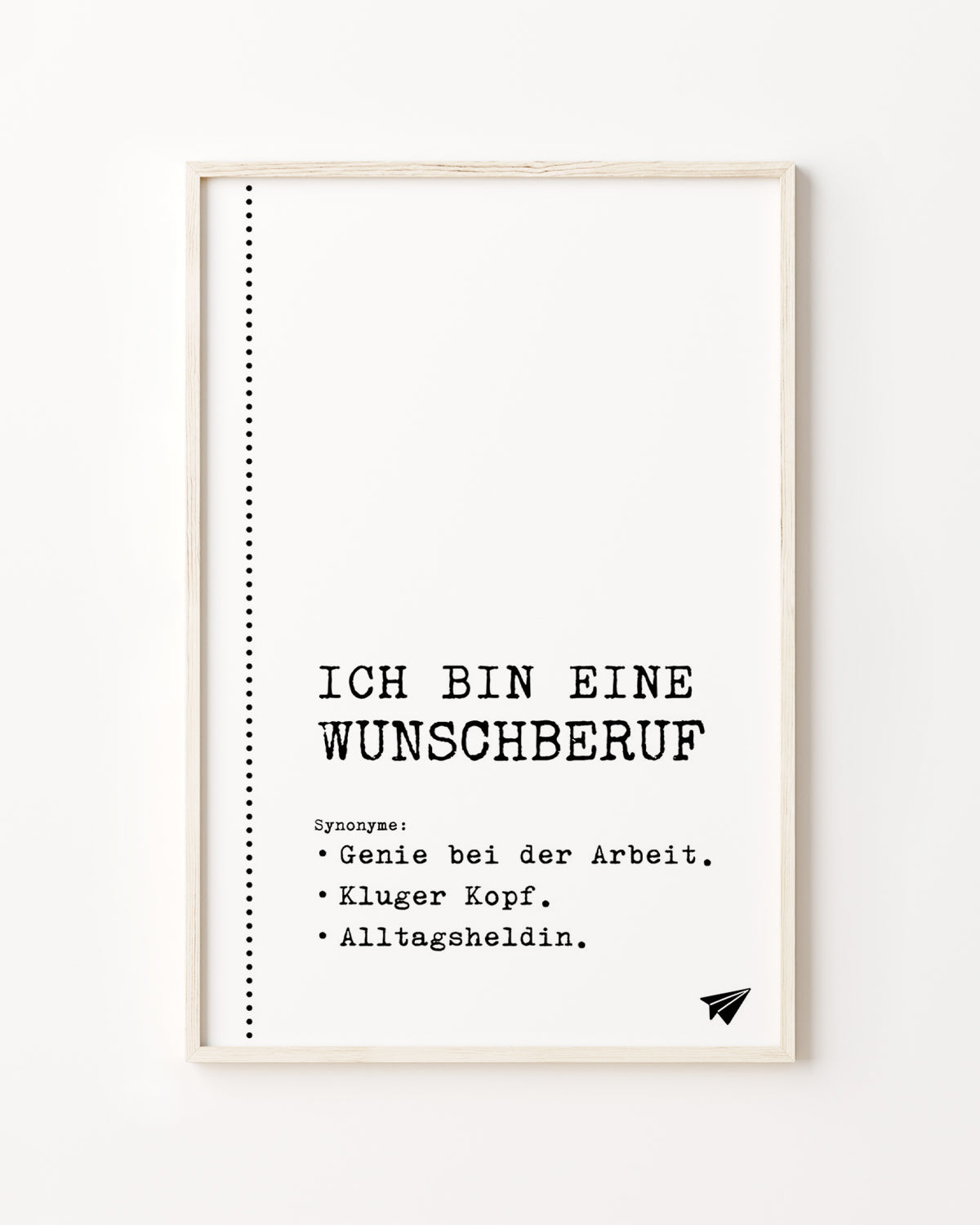 Ich bin eine (+Wunschberuf) - personalisierbares Poster Poster Lieblingskollegen®