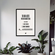 To do Liste - Poster