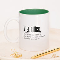 Viel Glück - Tasse