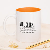 Viel Glück - Tasse