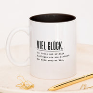 Viel Glück - Tasse
