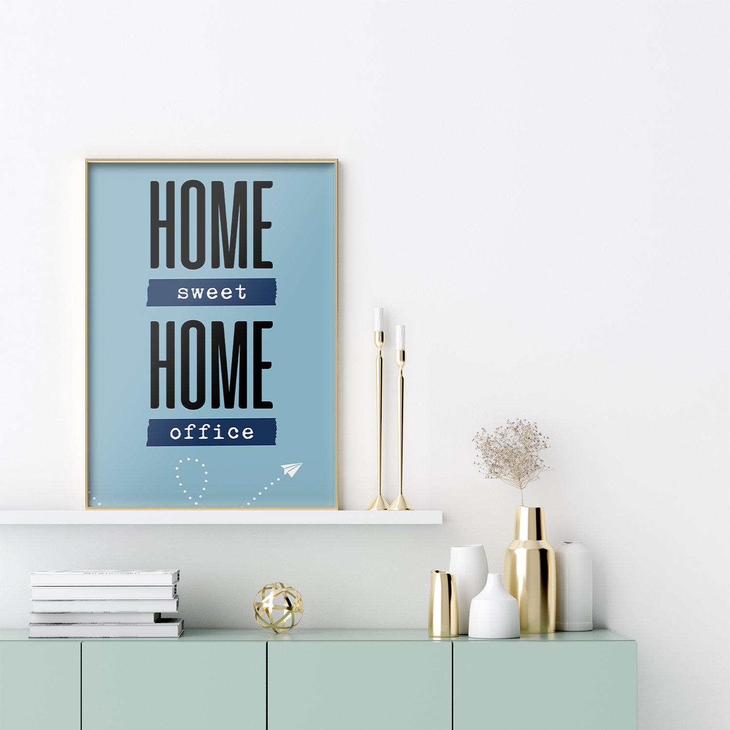 Home sweet Home office - Poster Poster Lieblingskollegen®