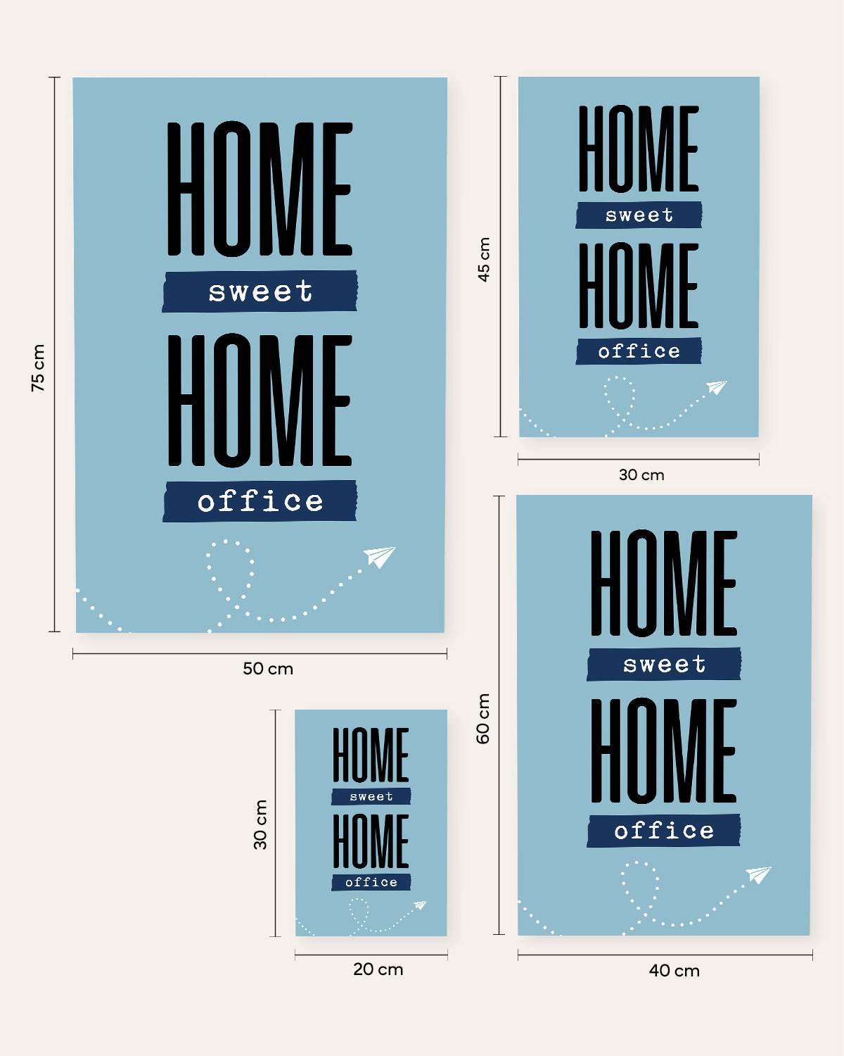 Home sweet Home office - Poster Poster Lieblingskollegen®
