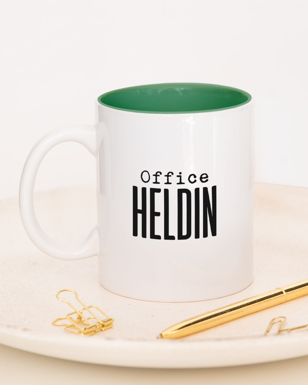 Office Heldin - Tasse Dunkelgrün Tasse Lieblingskollegen®