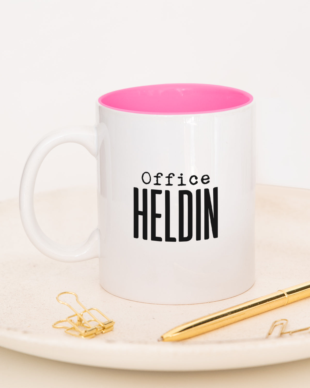 Office Heldin - Tasse Pink Tasse Lieblingskollegen®