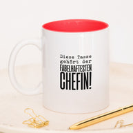 Fabelhafteste Chefin - Tasse