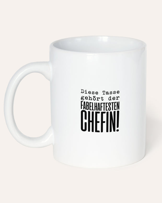Fabelhafteste Chefin - Tasse Tasse Lieblingskollegen