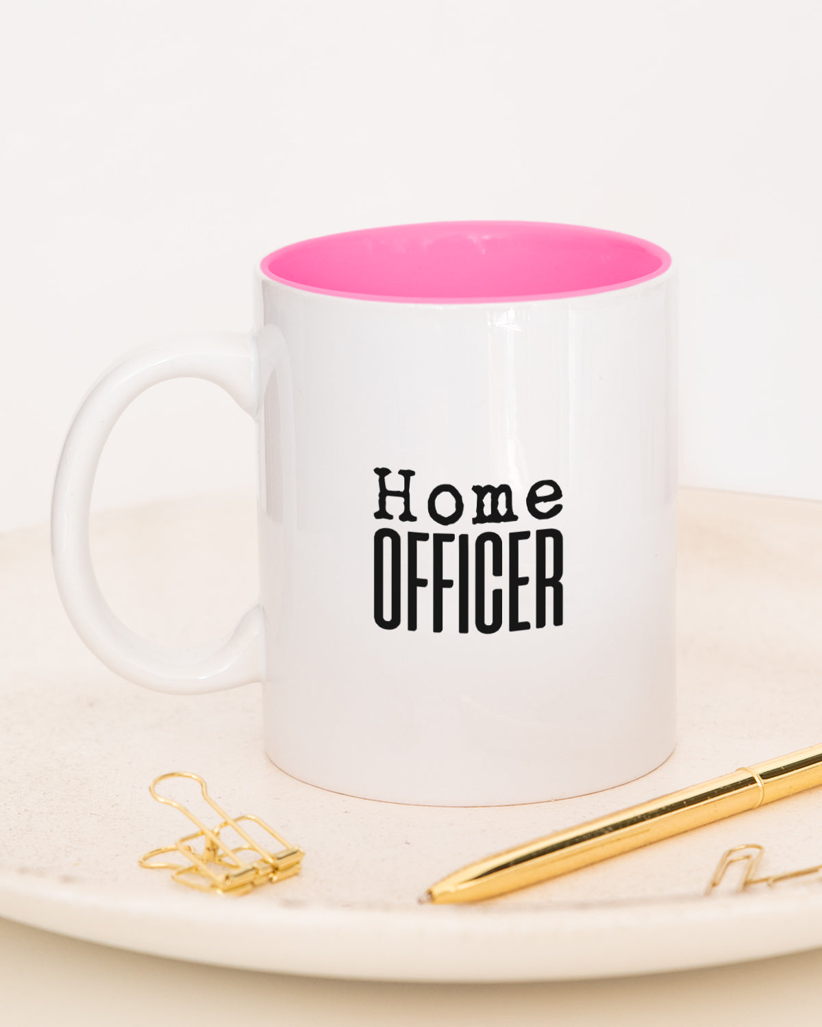 Home Officer - Tasse Pink Tasse Lieblingskollegen®