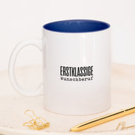 Erstklassige (+ Wunschberuf) - Tasse Dunkelblau Tasse Lieblingskollegen