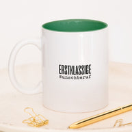 Erstklassige (+ Wunschberuf) - Tasse Dunkelgrün Tasse Lieblingskollegen